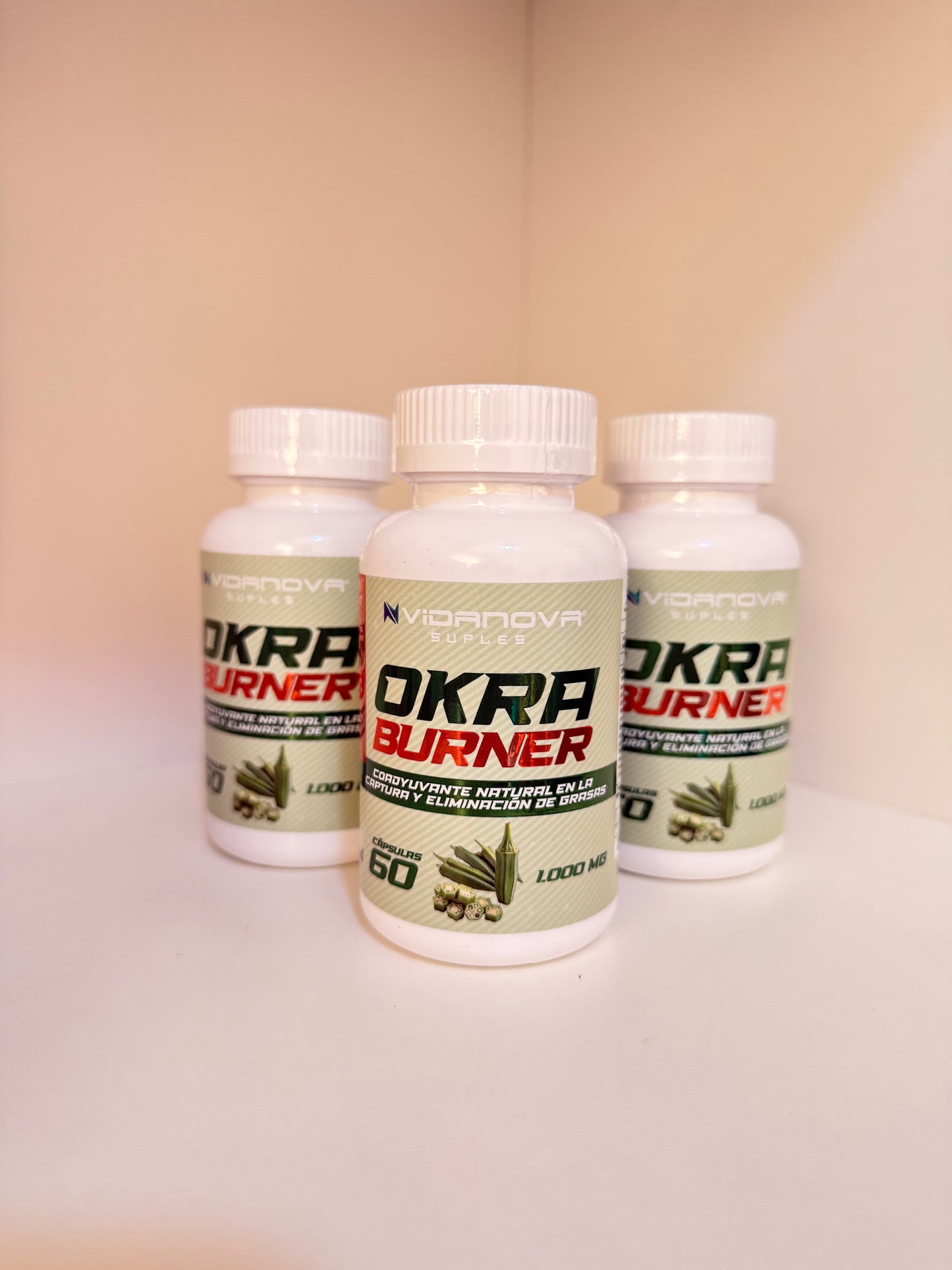 ✨🌞OKRA BURNER 1000MG 60CAPS✨🌞